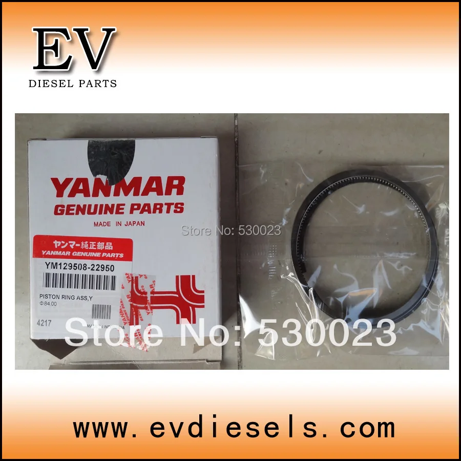 

For engine Yanmar 4TNV84 piston ring 129004-22500 129508-22950