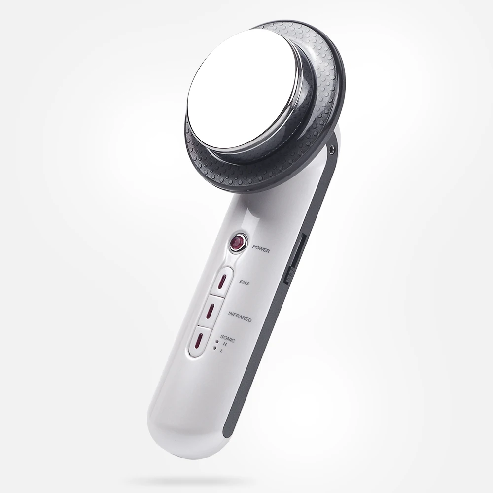 

Face Lifting 3 in 1 EMS Infrared Ultrasonic Body Massager Device Ultrasound Slimming Fat Burner Cavitation Face Beauty Machine