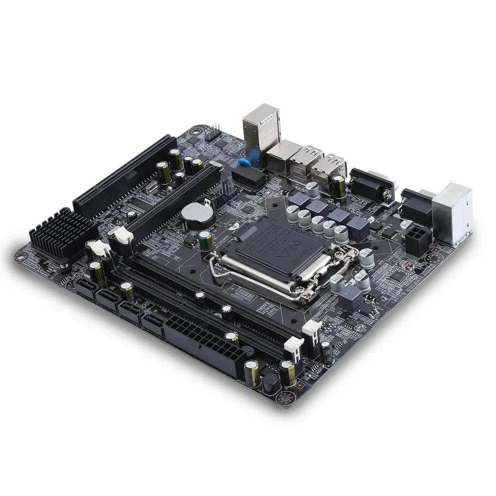 اللوحة H55 LGA 1156 DDR3 RAM 8G مجلس سطح المكتب لوحة أم للكمبيوتر اللوحة المهنية اكسسوارات