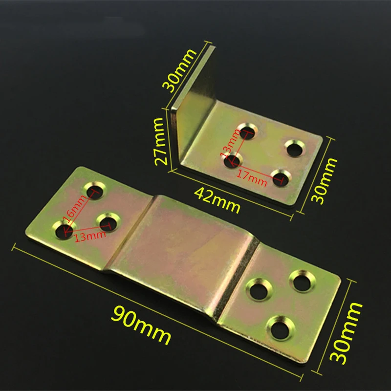 pares, encaixe de dobradiças da cama com pingente de hardware