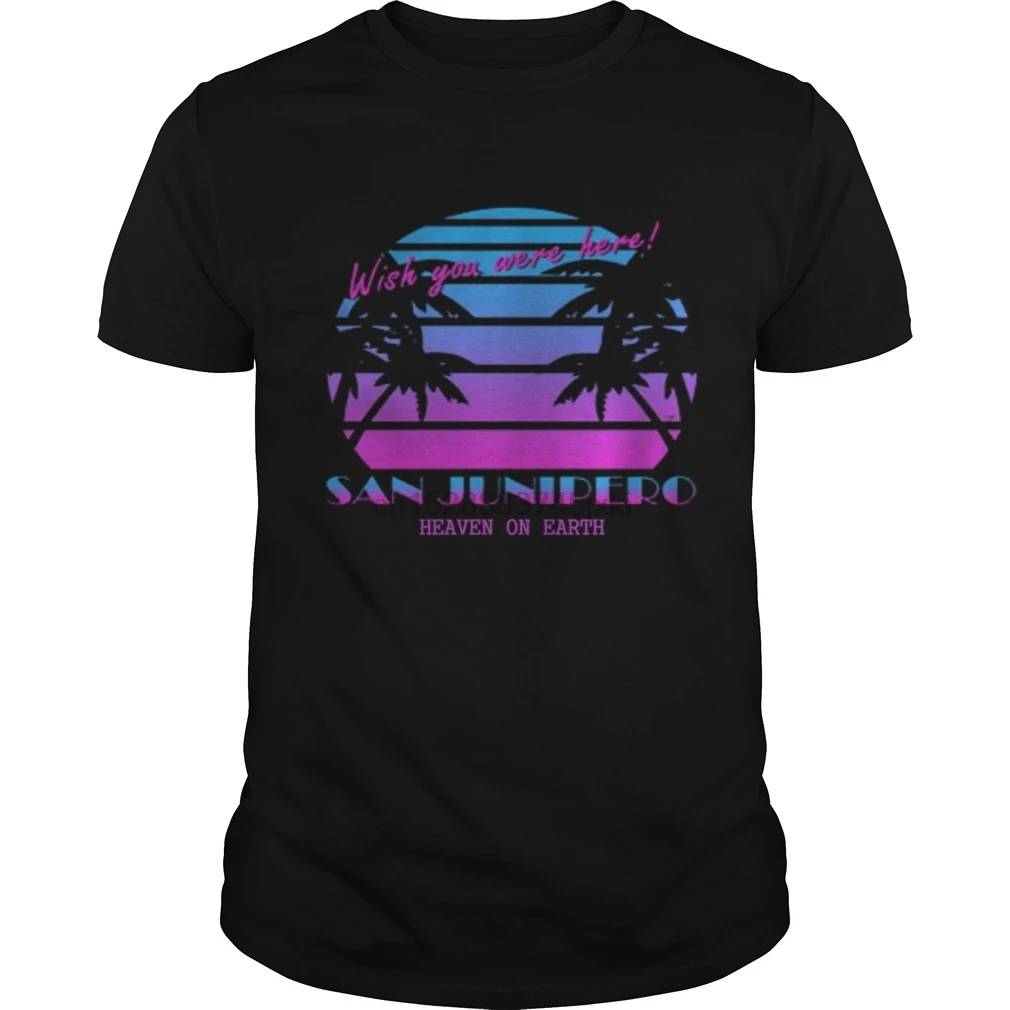 

Men Short sleeve tshirt san junipero shirt cool Women t-shirt