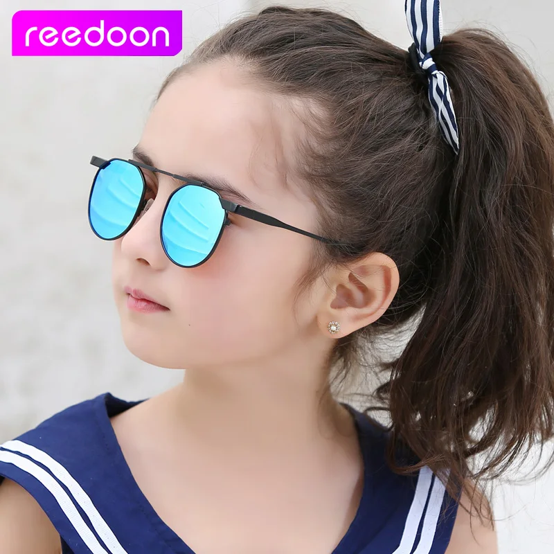 

REEDOON Hot Brand Designer Children Glasses Cateye UV400 High Quality Kids Sunglasses lunette de soleil enfant Retro Glasses