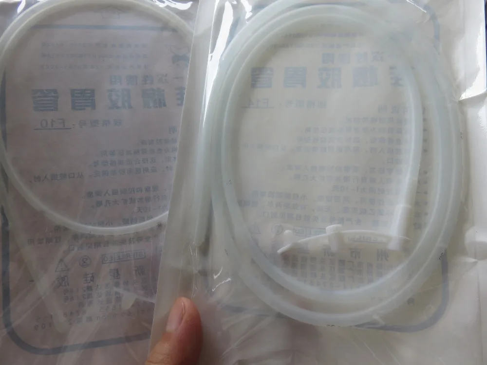 

1pcs 20# 1meter plastic disposable medical Silicone rubber sulica silicone tube for child stomach silicon feeding tube