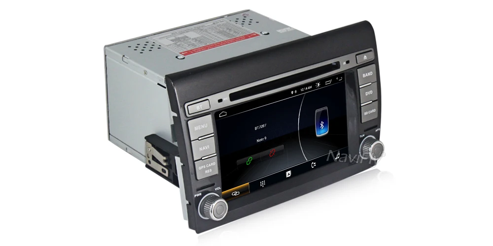 Sale Navifly Android 8.1 Car radio dvd player For Fiat Bravo 2007 2008 2009 2010 2011 2012 GPS Navigation Autoradio FM Bluetooth Map 16