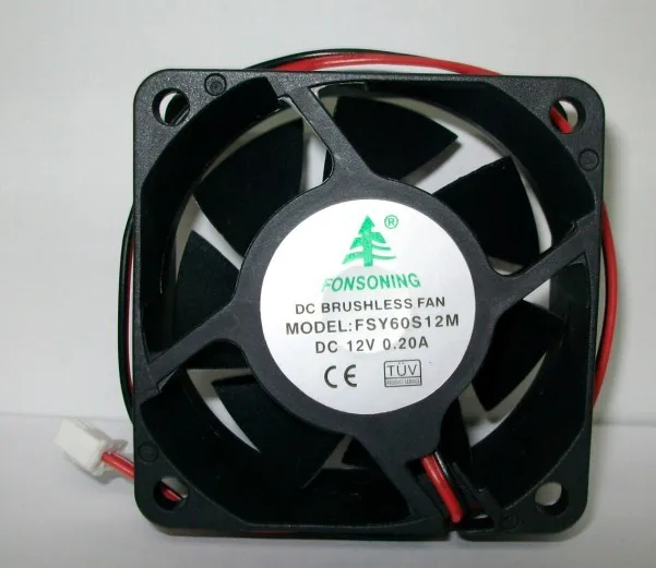 FONSONING 6025 12V 0.2A FSY60S12M Cooling fan