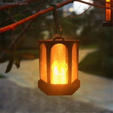 Мерцающее пламя солнечное украшение сада Наружное освещение солнечное