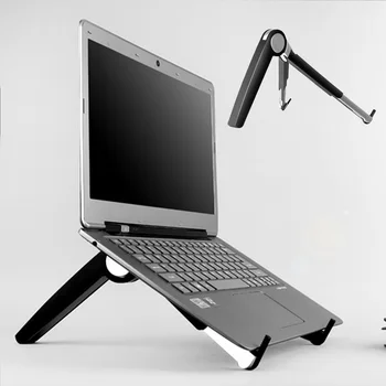 

Besegad Foldable Adjustable Cooling Support Tripod Stand Bracket Holder for 7-14inch iPad Apple Macbook Lenovo Tablets Laptops