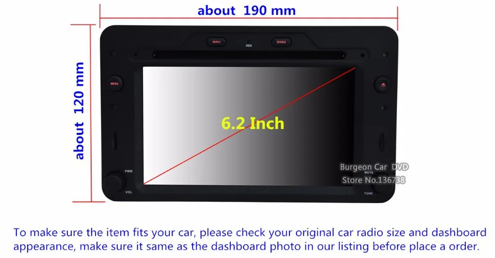 Cheap Touch Screen Car DVD Player For Alfa Romeo 159 Spider Sportwagon Brera Radio Bluetooth Ipod 3G WIFI RMVB GPS Navigation System 4