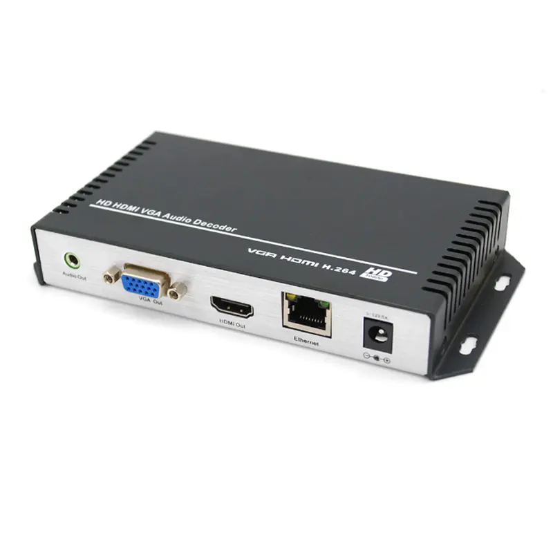 ZY DHV101 H264 HDMI VGA HD видео аудио декодер IP потоковый RTSP RTMPS UDP HLS для прямой трансляции