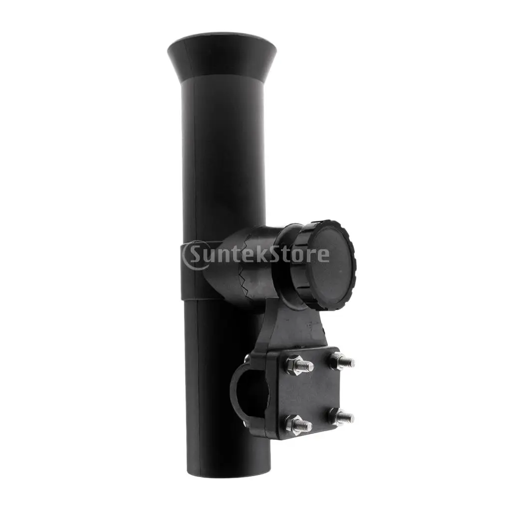 360 Degree Fully Adjustable Fishing Pole Rod Racks Stand Bracket Rail Mount Holder Tackle Tool for Kayak Boat Yacht
