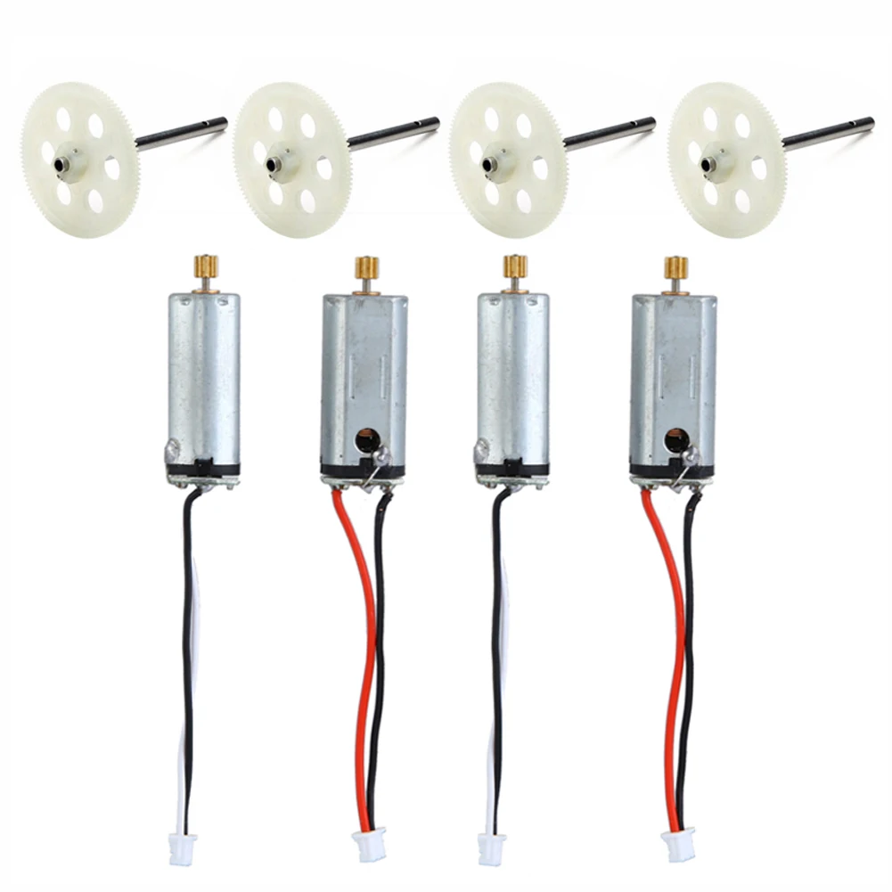 

Yizhan Tarantula X6 / JJRC H16 Quadcopter Spare Part CW / CCW Motor Set + 4pcs Gear RC Quadcopter Spare Parts