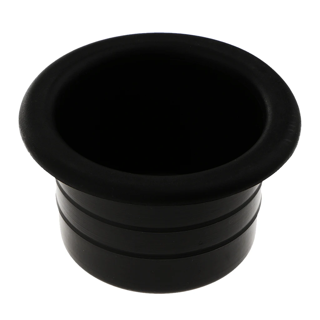Black Replacement Cup Drink Holder 100mm for Marine Boat Car Truck Camper RV