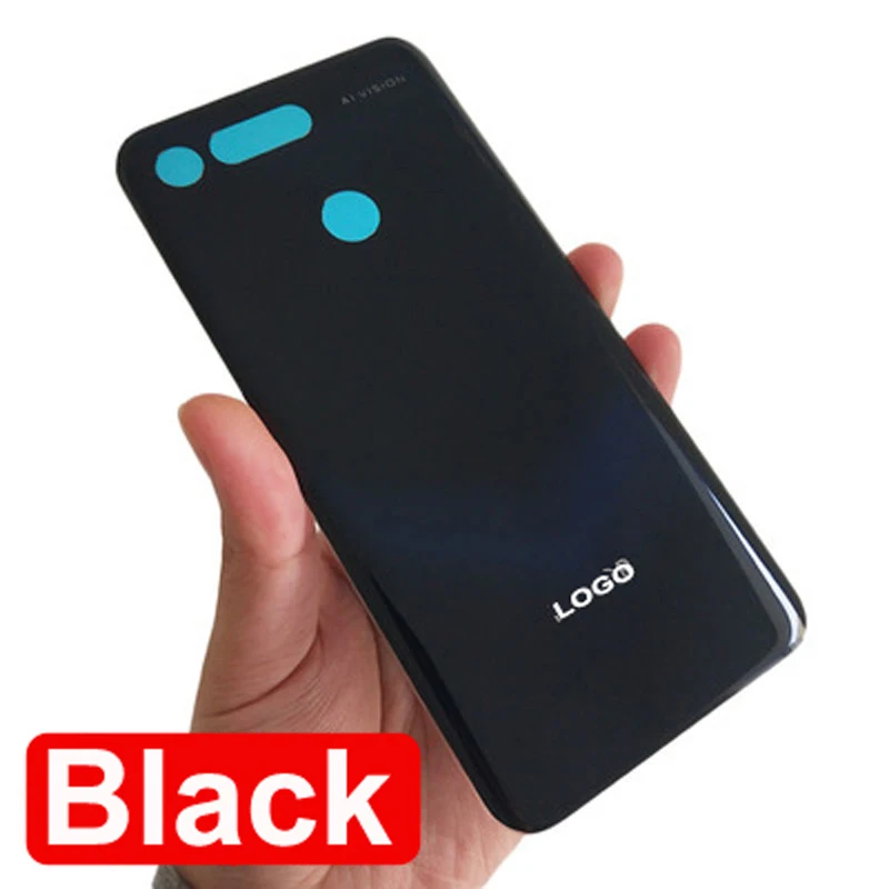 Honor V20 новый стеклянный аккумулятор задняя крышка корпус батареи чехол для Huawei V 20