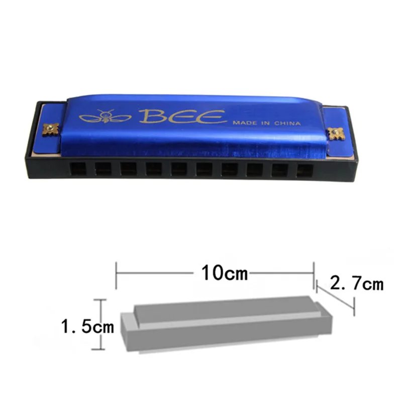 10 отверстий 20 C тон губная гармоника рот ключ орган для музыкального инструмента игрушка Дети подарок Любовник