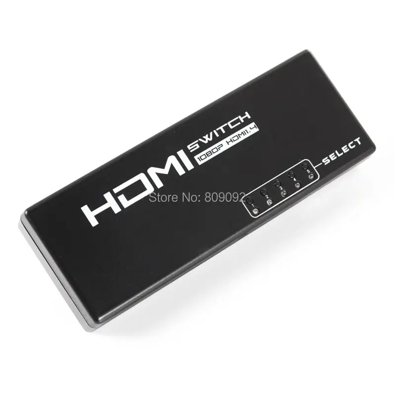 Высокое качество 5 Порты и разъёмы 1080 P hdmi-переключатель Switcher концентратор selector Splitter с дистанционным Splitter коробка для HDTV PS3 DVD stb