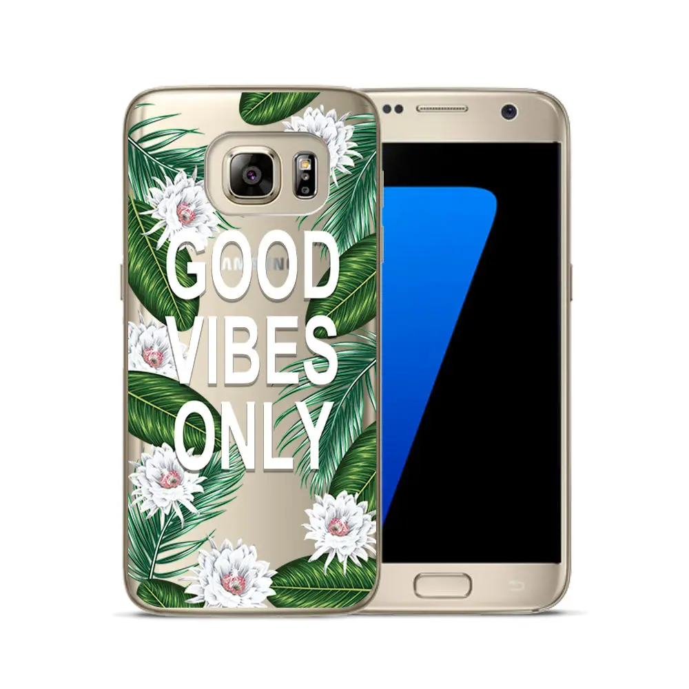 Soft TPU Case FOR Samsung S9 Plus Smart Back Protective Phone Case FOR Samsung S8 Clear painted Case FOR Galax S6 S7 S8 Plus S9 (5)