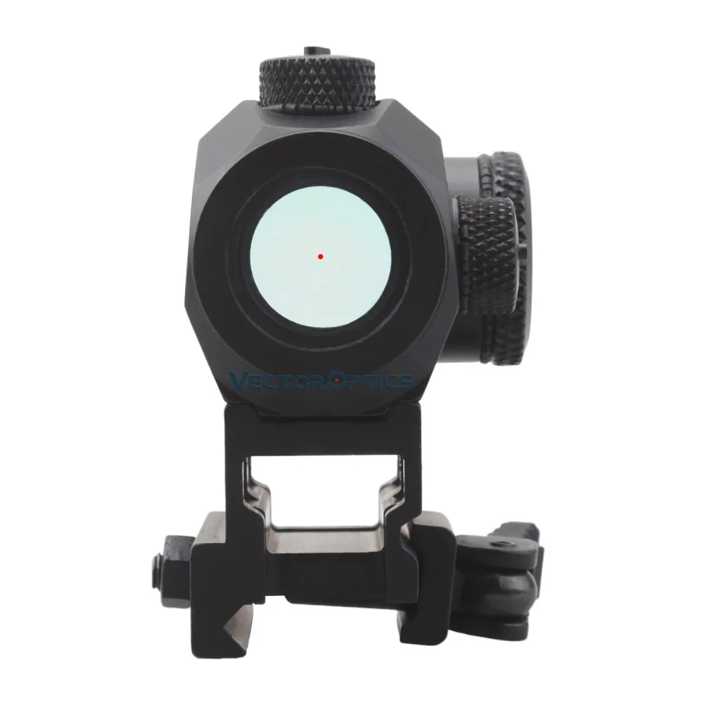 Оптический прицел Vector Optics Harpy AR15 M4 AK47 Red Dot с креплением QD Picatinny 20000 часов