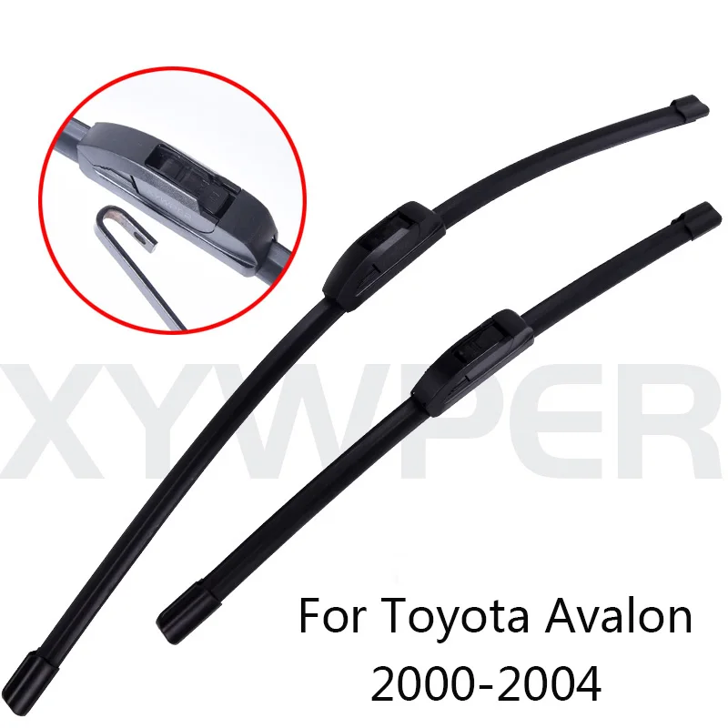 Ветровое стекло щекта стеклоочистителя для автомобилей Toyota Avalon от 2000 2001 2002 2003 до стеклоочиститель автомобильные аксессуары - Цвет: Красный