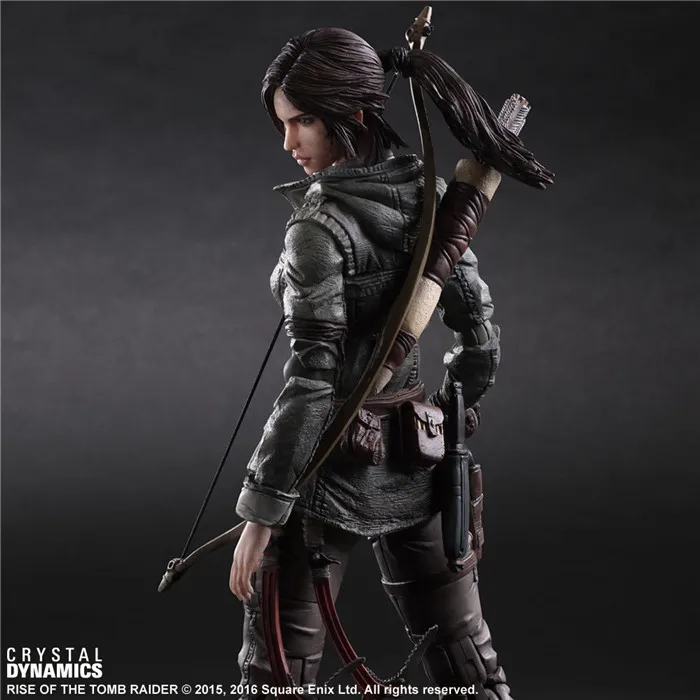 Классическая игра Vogue фильм Rise of The Tomb Raider Lara Croft Play Arts Kai 26 см фигурка статуя
