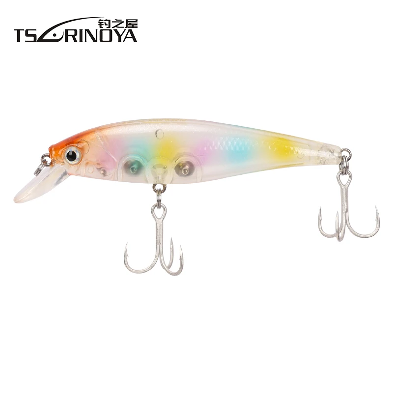 TSURINOYA DW34 Minnow приманка 78 мм 9 2 г плавающая (0 8 1 м) рыболовная Isca искусственная Para Pesca
