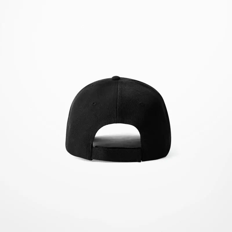 Новая летняя простая бейсбольная кепка с вышитым крестом, Кепка с изогнутым козырьком, Кепка в стиле хип-хоп, уличная черно-белая кепка, регулируемая модная кепка для папы s