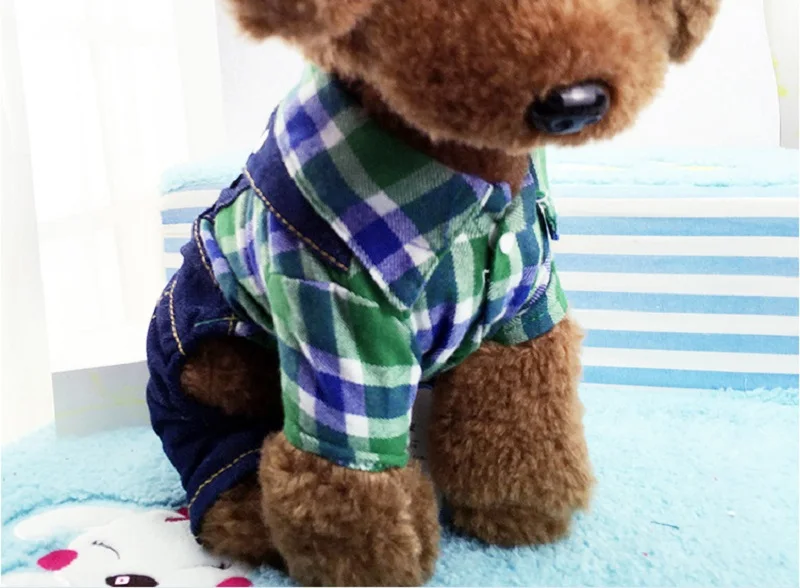S15_New_2016_Pet_Dog_cowboy_Rompers_clothes_Plaid_soft_cotton_shirt_Classic_four_legs_pants_Puppy_dog_Jumpsuit_Hoodie_Apparel_ (8)