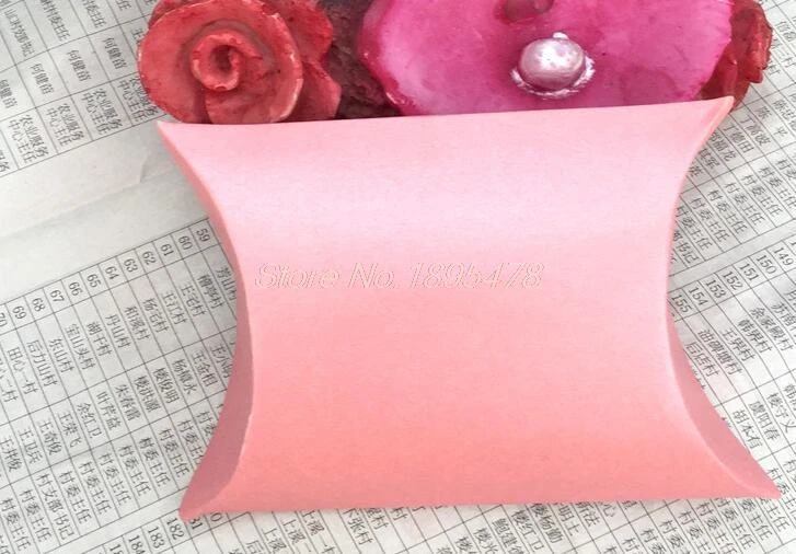 1000PCS Colorful Kraft Paper Candy Box Gift Bag Wedding Gift Baby Shower Favors Birthday Party Christmas Supplies