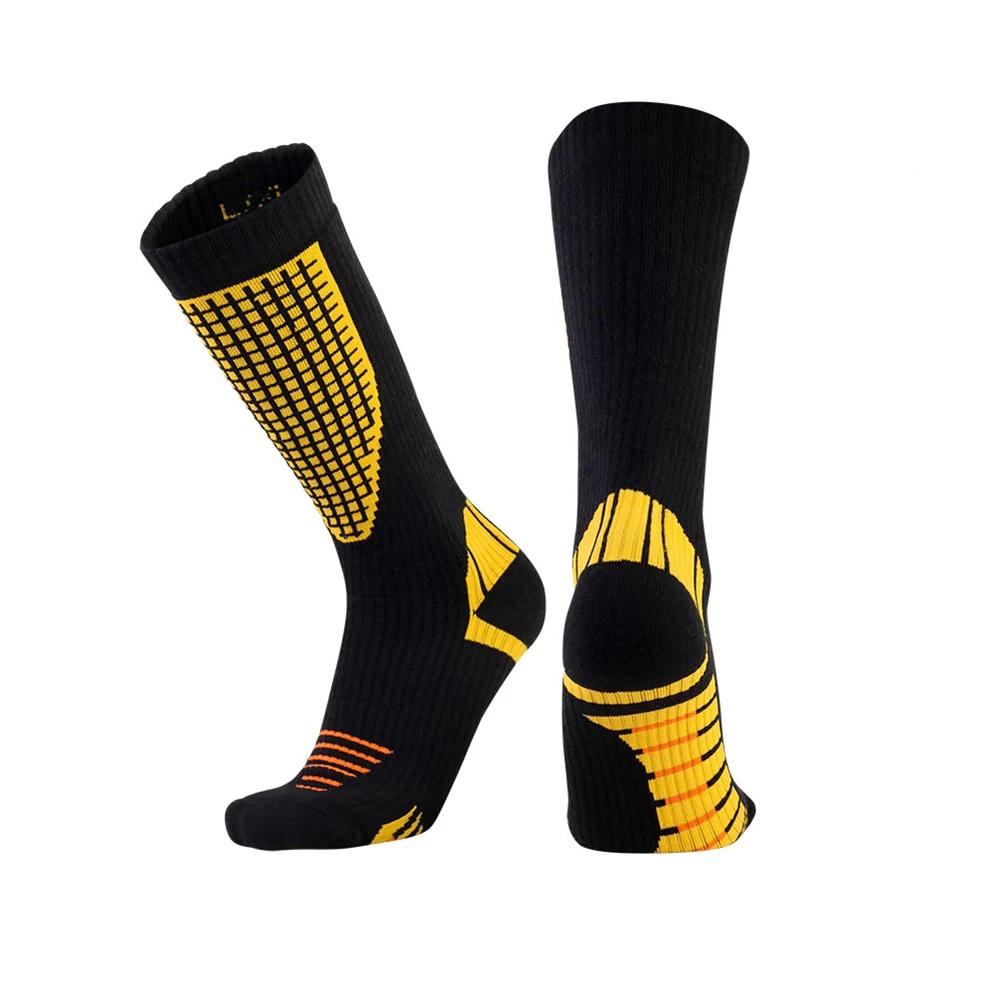 

Unisex Quick Dry Skiing Thicken Leg Warmer Elastic Anti-slip Socks Sports Winter Knee High