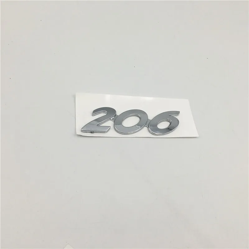 Задний логотип для Peugeot 206 207 301 306 307 308 406 408 508 2008 3008 4008 5008 автомобильные