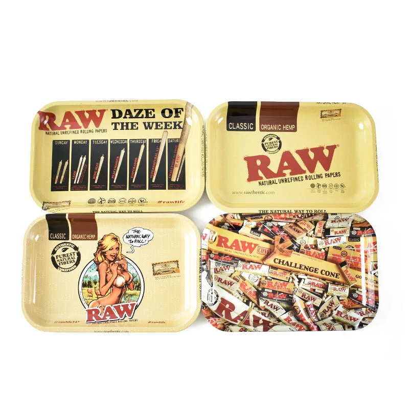 

27*18CM Tobacco Rolling Trays Cigarette Raw Herb Plate Discs Smoking Paper Rolling Tray Make Your Own Cigarette
