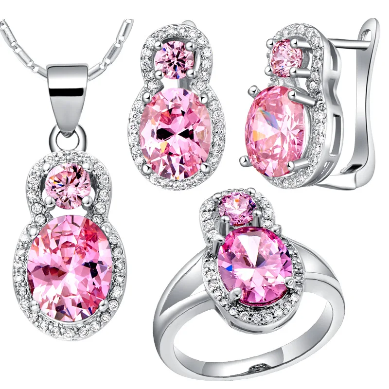 

RING Pendant necklace Earrings 925 silver suits custom-made suit European popular high-grade suits.