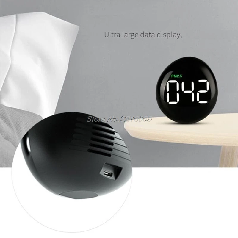 

A10 Handheld Mini PM2.5 Detector Air Quality Tester Monitor Meter Rechargeable Indoor Home