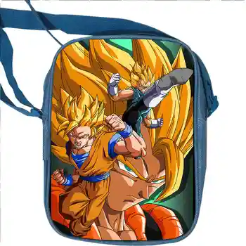 

Dragon Ball Super Saiyan Goku Multicolour Animal Shoulder Bag Tiger Wolf Cross Body Bag Kids Causul Travel Mini Messenger Bags