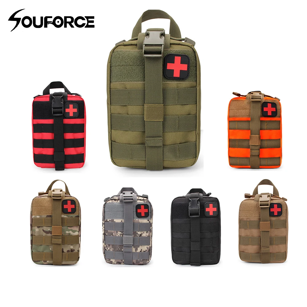 

Tactical Medical First Aid Kit Bag Outdoor Emergency Military Package Medical Molle Outdoor First Aid Kit Travel Hunting Utility