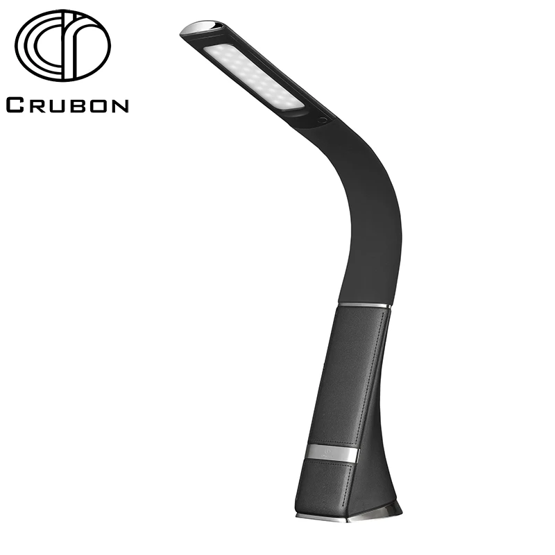 

Crubon 5W LED Table Lamp Dimming Touch Skin Texture for Reading Lamp Eye Protection 25 LED Beads Creative Adjustable Light