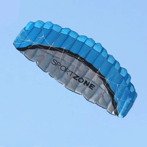 High Quality 1.8 m Dual Line 4 Colors Parafoil Parachute Sports Beach Kite Easy to Fly 6