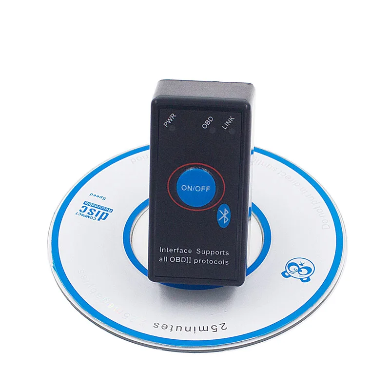 OBD2 ELM 327 Bluetooth V2.1 Автомобильный цифровой инструмент ELM327 сканер hhodd 2 ELM327 2,1 CAN-BUS elm 327 V2.1 для Android/PC