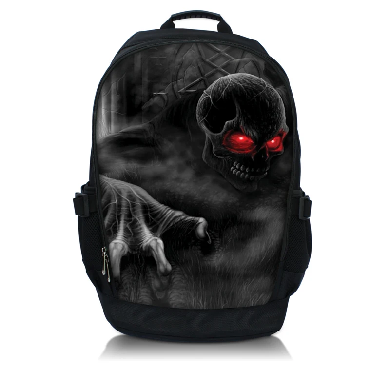  Skull Laptop Backpack Sling Bag Rucksacks Book School bags up to 15.6 inch 