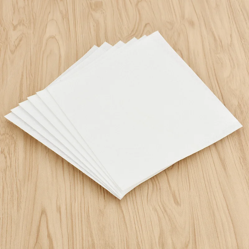 

6PCS White Black Square Felt Cloth Handmade Quilting Fabric For DIY Sewing Apparel Supplies Accessories