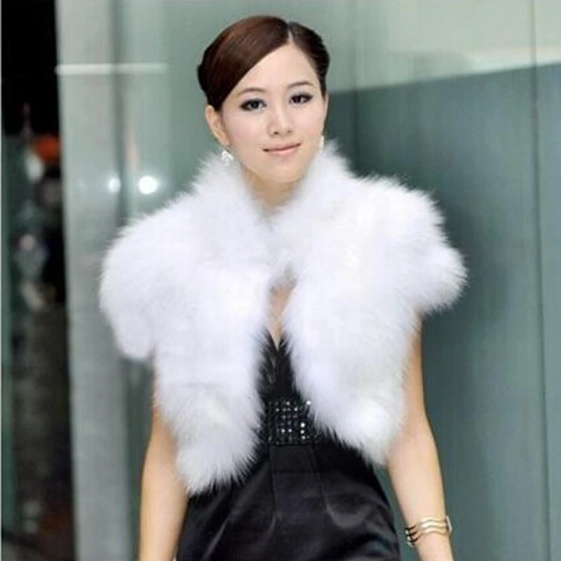

Faux Fur Short Coat 2014 Female Autumn and Winter Plush Leather Jacket Shawl Coletes Femininos De Pele