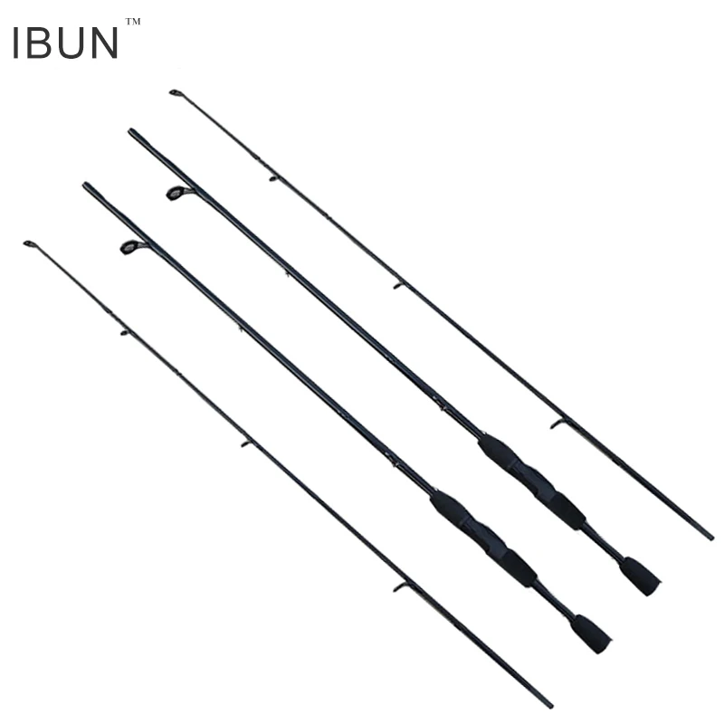 

IBUN 2 tip 1.8M 2.1M fishing rod spinning and casting 6-20g lure weight Portable fishing pole Line Weight 6-12lb