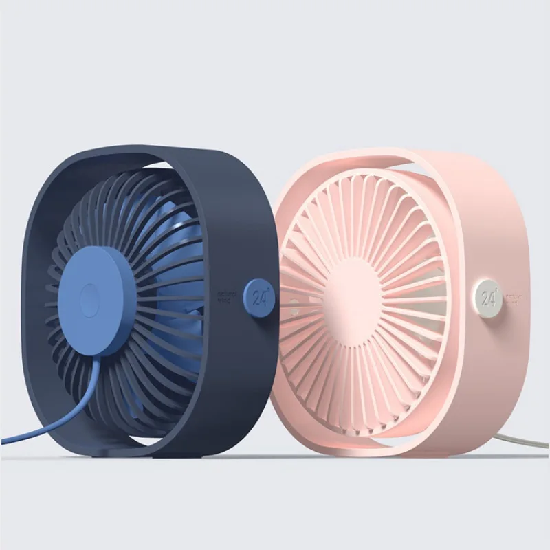  Mini USB Rechargeable Air Cooling Fan Desk Fan Dual Use Home Student Dormitory Bedside Portable Des