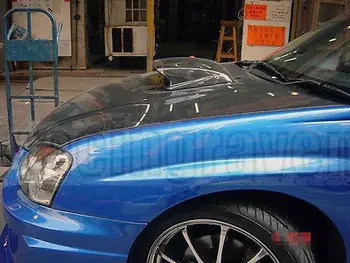 

For Subaru Impreza GD WRX STI Unpainted FRP Hood Bonnet Intake Vent Scoop 2004-2005