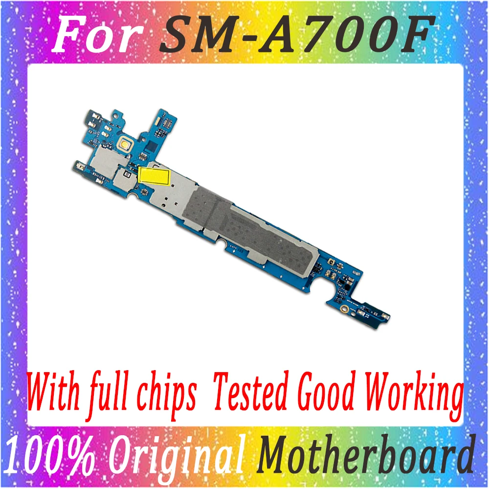 

motherboard for Samsung Galaxy A7 A700F Original unlocked Complete Logic Boards for Samsung A7 A700F with Android System