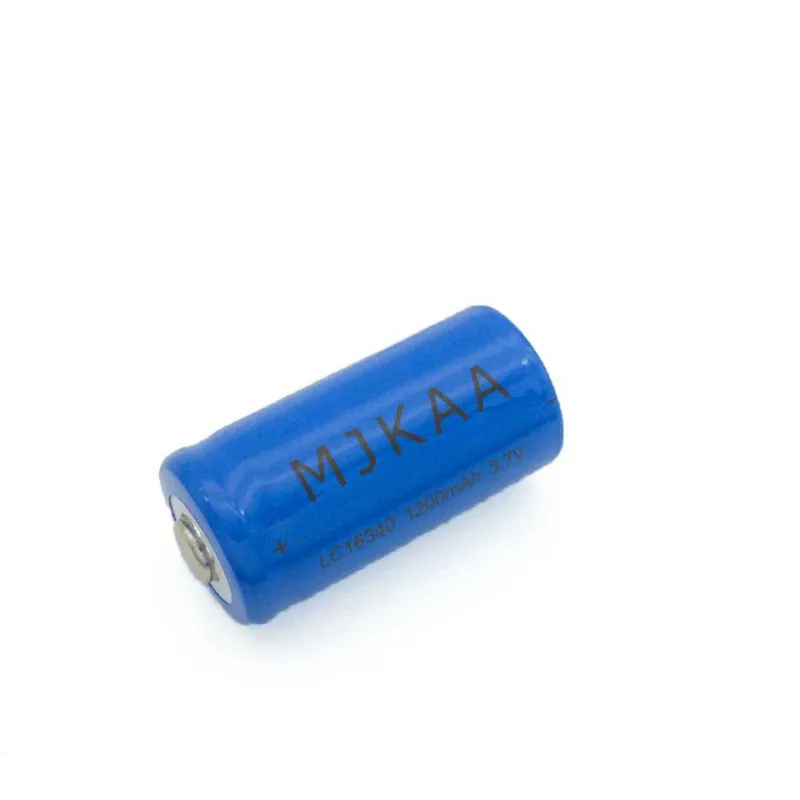 4 шт 16340 3,7 v 1200 mAh аккумуляторная батарея CR123A литий-ионные батареи для фонарика laser303