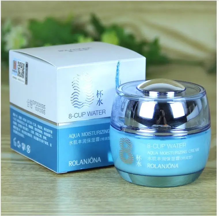

HOT eight cup water wholesale nourishing &moisturing cream free shipping moisture moisturizing gel fresh type 50g moisturizing