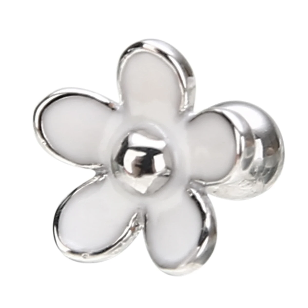 3pcs/lot Surgical Steel Lip Ring Labret Earring Nail Bone Barbell CZ Crystal Flower Helix Tragus Ear Piercing Body Jewelry Women