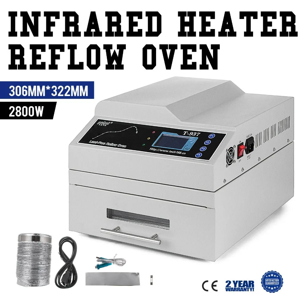 Chaneau T937/T937M печь для оплавления Soudeur Infrarouge Four Reflux De Chaleur Reflow IC BAG SMD Reflow|Детали