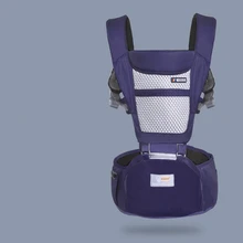 Хлопковый Детский рюкзак, Детская сумка-кенгуру для детей, дышащая многофункциональная Передняя Детская сумка-кенгуру, Детская накидка