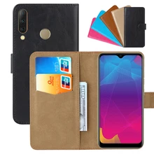 Роскошный чехол-бумажник для Tecno Camon 11S из искусственной кожи в стиле ретро, стильные магнитные чехлы с ремешком